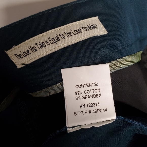 Peace of Cloth Peacock Blossom Twill Jean Pants 4 - Picture 7 of 11